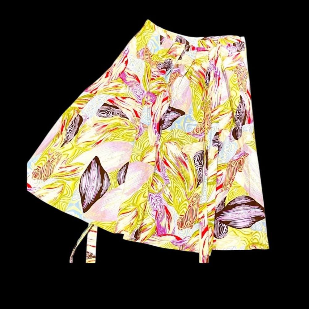 TSE wrap skirt